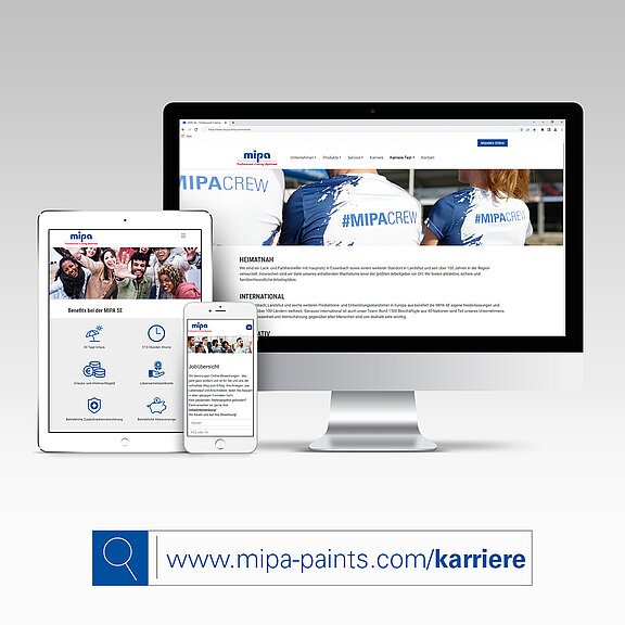 Neues Mipa Karriereportal