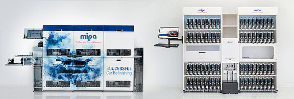 Mipa Abtönautomat CR 6 und Mipa Sunrace